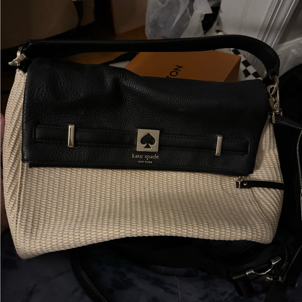 Kate Spade Straw Purse